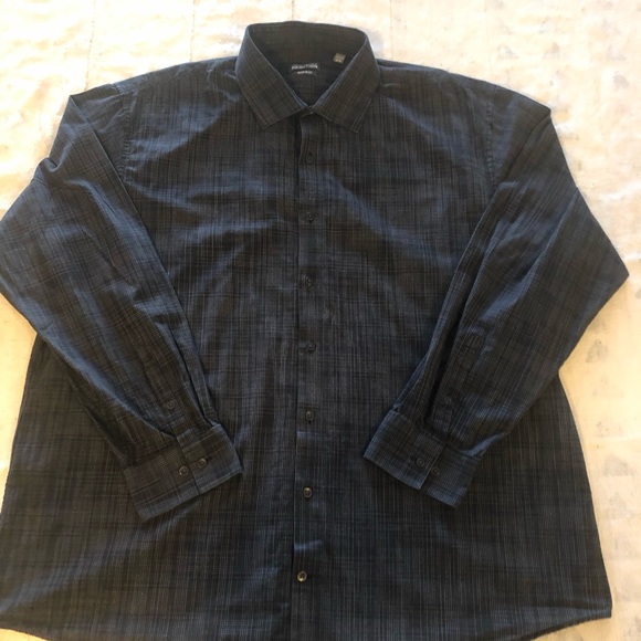 Kenneth Cole Reaction Men’s Dress Shirt Regular - Picture 14 of 14